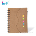 Sprial Flash memory note book with Stick note